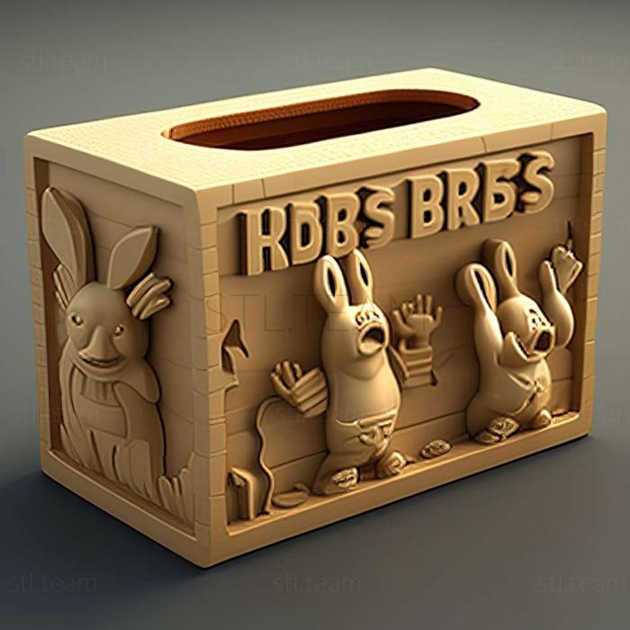 3D модель Игра Герои кроликов (STL)